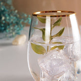 PB-420825GO Pasabahce Amber Water/Softdrink Glas Gold set of 6 - 360 cc